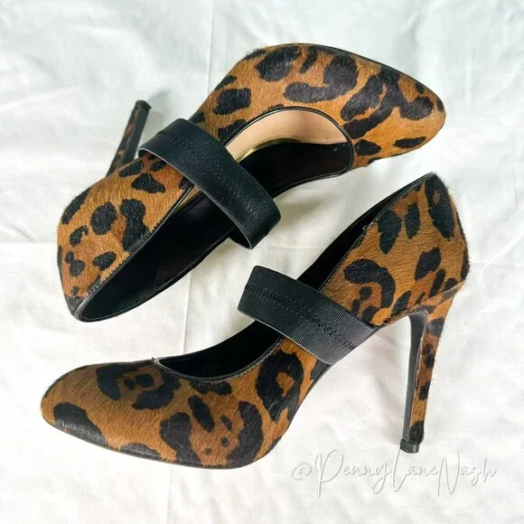 Jessica Simpson Sacha Leopard Print Pumps Size 8 - Picture 7 of 10